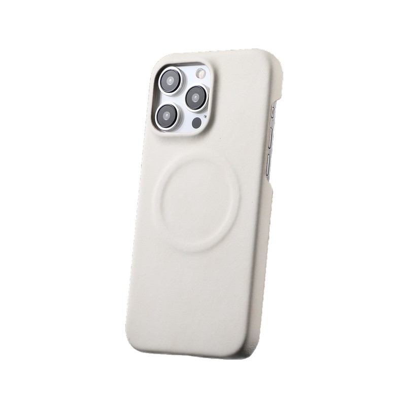 羊巴皮商务适用iPhone16promax复古肤感苹果15pm磁吸防摔手机壳套|undefined
