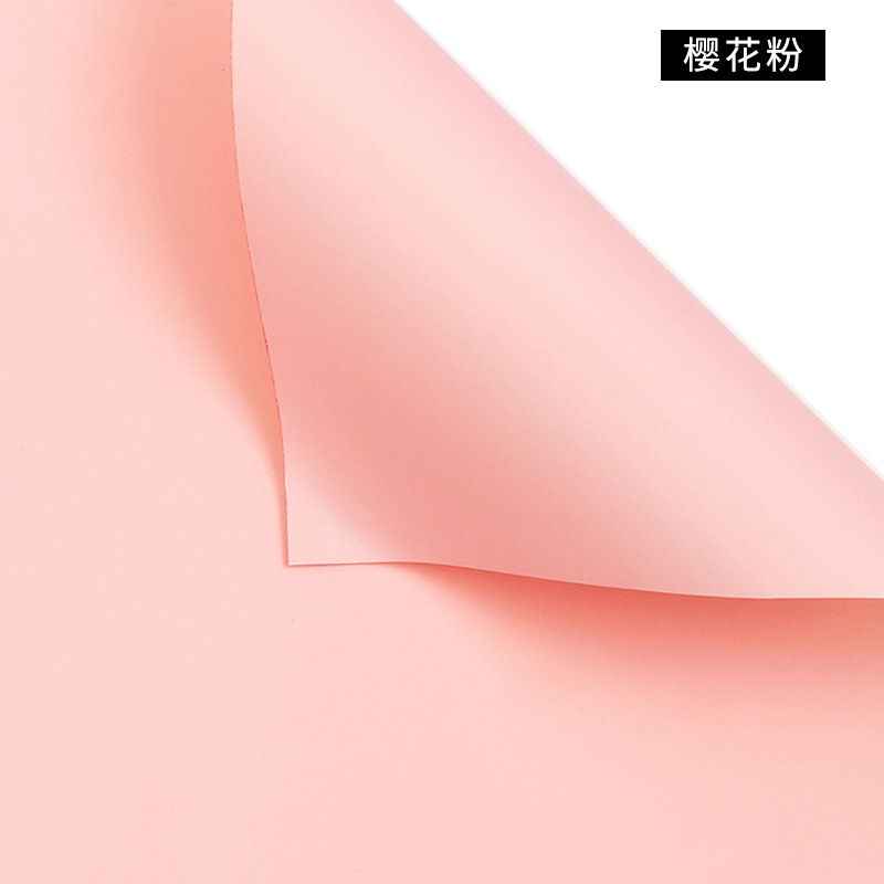 Color puro Papel Ouya Papel de envolver de flores Papel de envolver de flores Cesta de flores de apertura Regalo Flor de rosa Material floral Estilo coreano Primer amor image 28