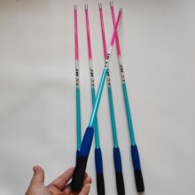 单节炫彩抄网杆80厘米抄网单节轻抄网杆彩色杆渔具抄网杆钓具渔具