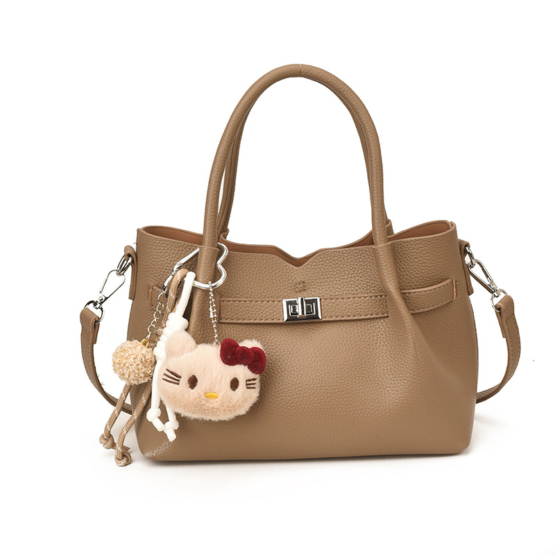 Fashion Retro Casual Bucket Bag 2026 New Large Capacity Suede Simple Shoulder Commuter Underarm Bag For Women - Thumbnail 8