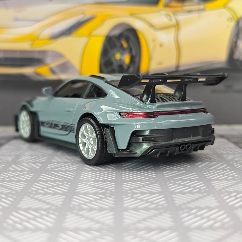 Ma Keyao CH554071 Simulación 911 GT3 RS Aleación Modelo de coche Take up Toy Car Boy Racing