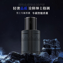 新款智能车载香水随车启停香薰星空投影氛围灯车载香薰汽车摆件