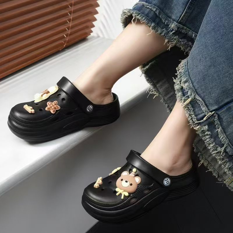 Pantuflas de Plataforma con Agujeros de EVA Antideslizantes para Verano