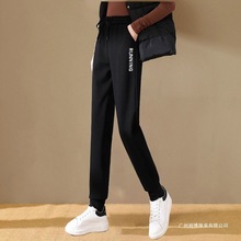 加长版180CM冬季运动裤羊羔绒加绒加厚185纯棉裤子女士高个子175