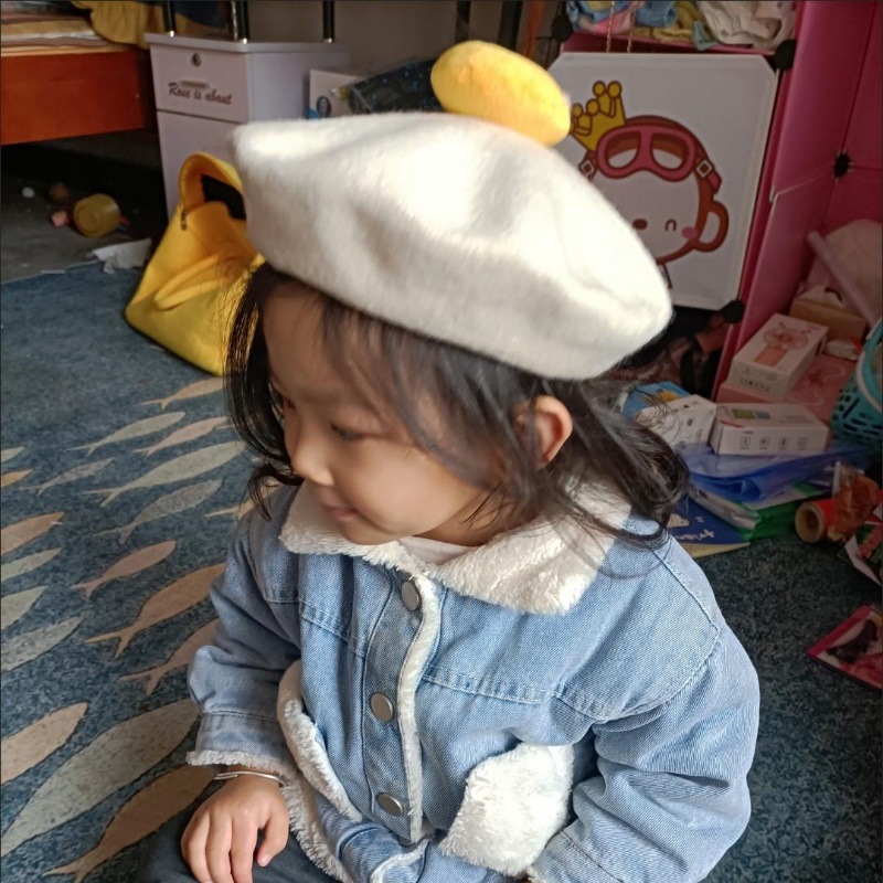 달걀 노른자 베레모