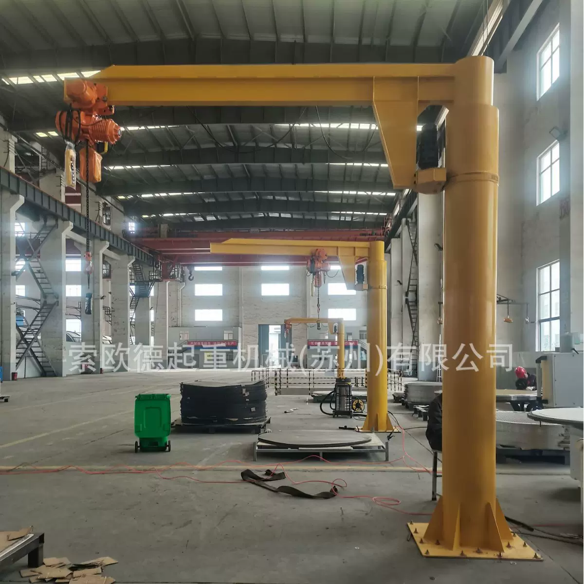 （定制）苏州电动旋臂吊起重机，电动悬臂吊，0.15-5吨可选，kbk