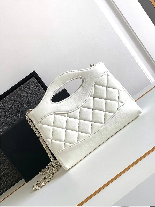 原厂皮油蜡羊皮24s小香风31bag nano单肩斜挎链条包mini手提包包|undefined