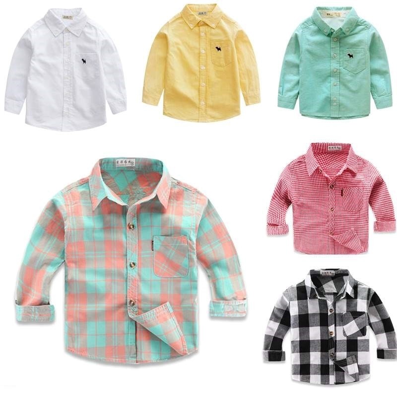 Buttoned boys' clothes yellow 6-year-old...