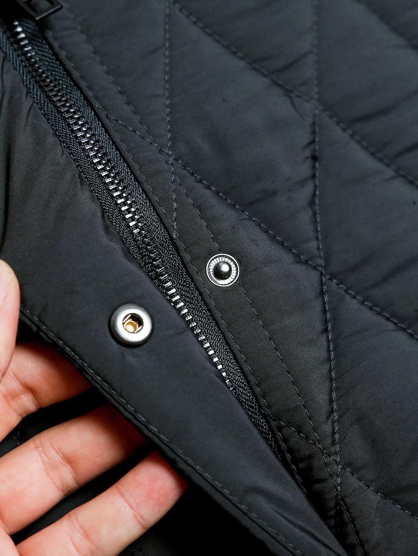 Abbigliamento donna autunno/inverno 2024 nuovo versatile colletto alto giacca in cotone con cappuccio pieghevole_voghion.com