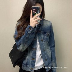 牛仔外套女2025年春秋季新款休闲韩系小个子上衣短款今年流行