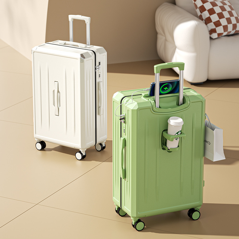 Explosion-Proof Zipper for Luggage, 20inch Carry-On Suitcase, Multifunctional Trolley Case, Lightweight Travel Suitcase, Large Capacity, Universal Wheels Explosion-Proof Zipper for Luggage, 20inch Carry-On Suitcase, Multifunctional Trolley Case, Lightweight Travel Suitcase, Large Capacity, Universal Wheels