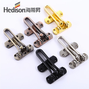 Zinc alloy anti-theft buckle Hotel hotel door security tower buckle latch anti-theft chain anti-lock door buckle