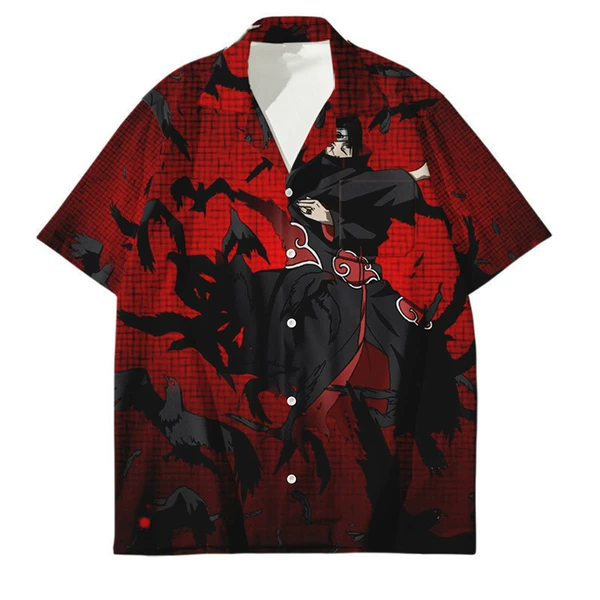 Red Naruto shirt