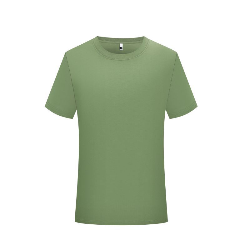 【绢糸入り】7a抗菌tシャツカップル40本半袖tシャツ夏新作縦順純色丸襟シャツ|undefined