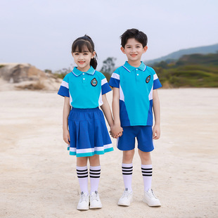 Летняя форма для детского сада для школьников, спортивный костюм, оптовые продажи