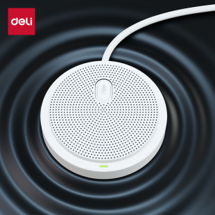 Deli Mn108 Omnidirectional Microphone (White) (Piece)