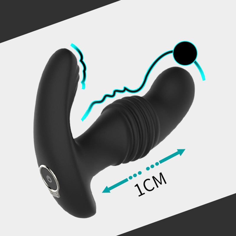 出门穿戴男女通用伸缩后庭肛塞前列腺按摩器肾功能锻炼器无线遥控