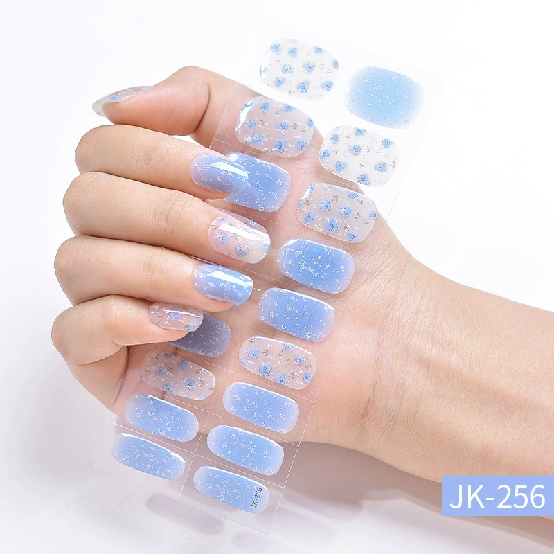 Набор для ногтей XT Gel с наклейками, искусственные ногти и лак для ногтей