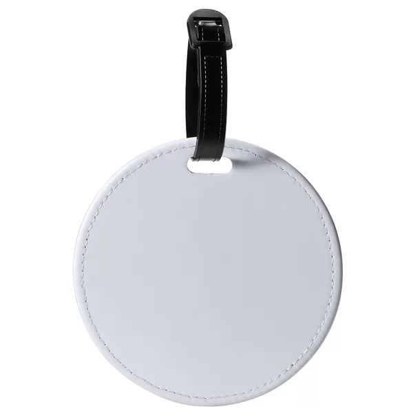 Sublimation Work Id Card Holder Blank Leather Luggage Tag Pendant Work Badge Protective Cover Suitcase