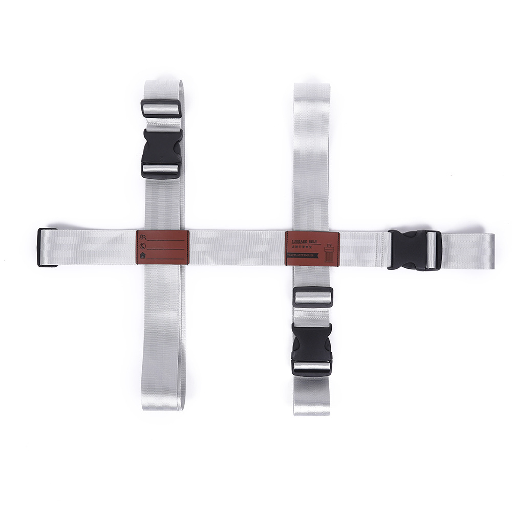 Bolsa de viaje externa percha de fijación cruzada con gancho de seguridad mochila accesorios de maleta de viaje