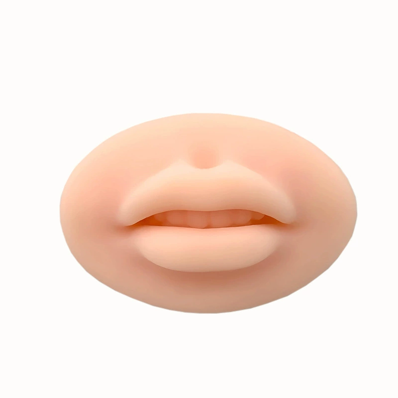 Module, silicone three dimensional realistic practice, in 5d format, plump lips effect