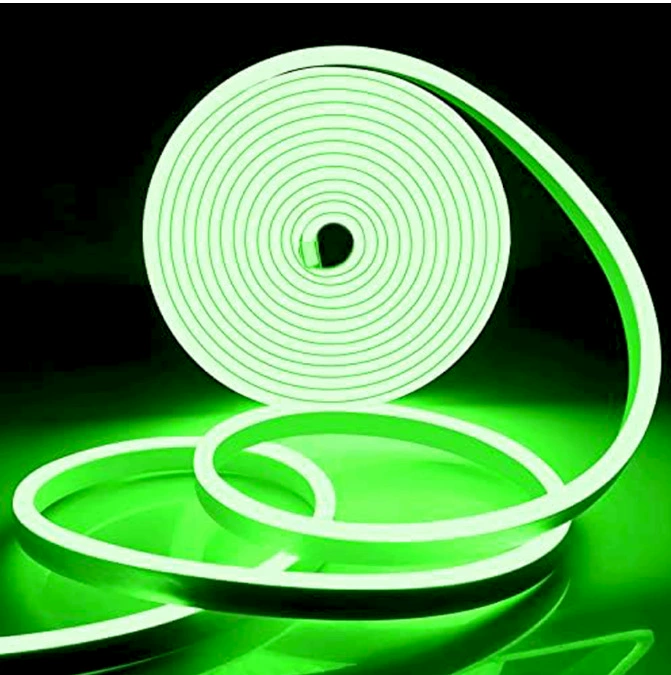 LED атмосферная линейная лампа, рулон 5 м или 100 м, RGB и белые оттенки, варианты блистерной упаковки