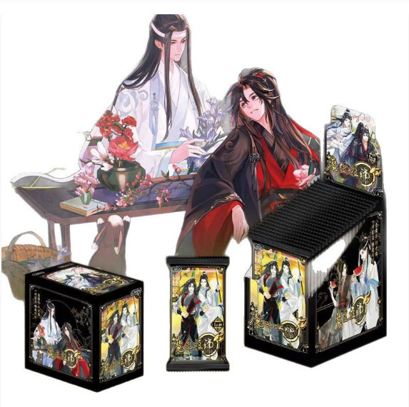 拆卡爆款热销动漫魔道祖师卡片卡蓝忘机魏无羡周边收藏卡牌批发|undefined