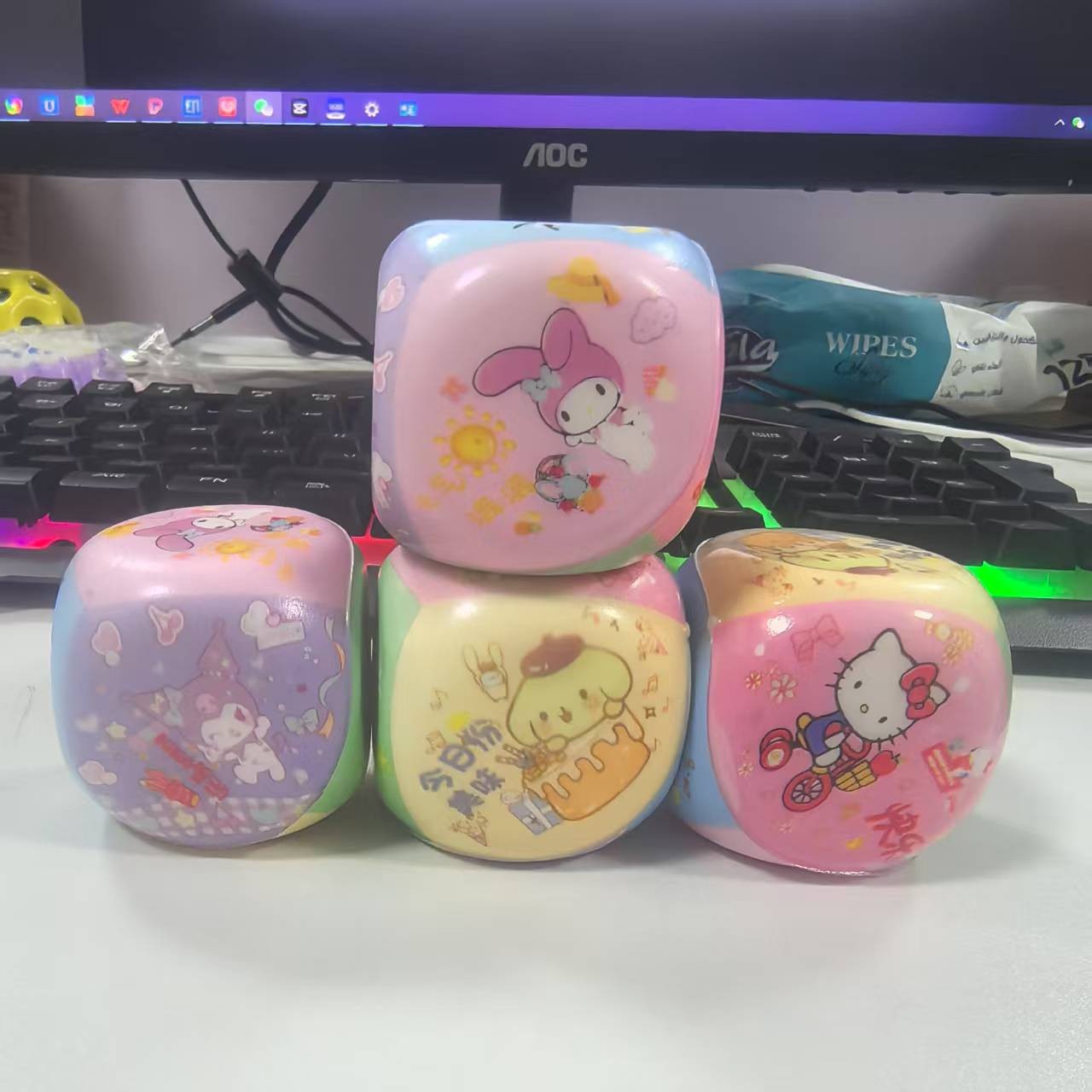 산리오 작은 주사위