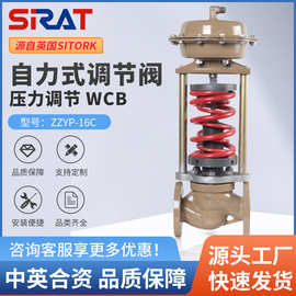 自力式压力调节阀ZZYP-16C铸钢高压高温蒸汽气体稳压减压配冷凝器