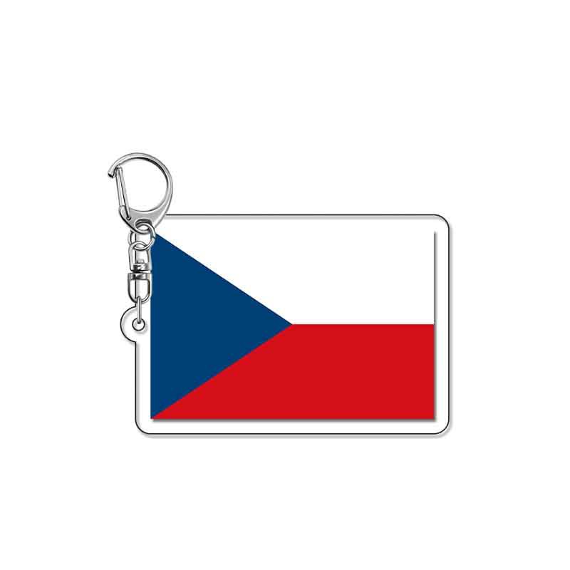 Llavero Conmemorativo de Acrílico de Acrílico Decorativo para Fanáticos del Fútbol y Recuerdos de Viaje