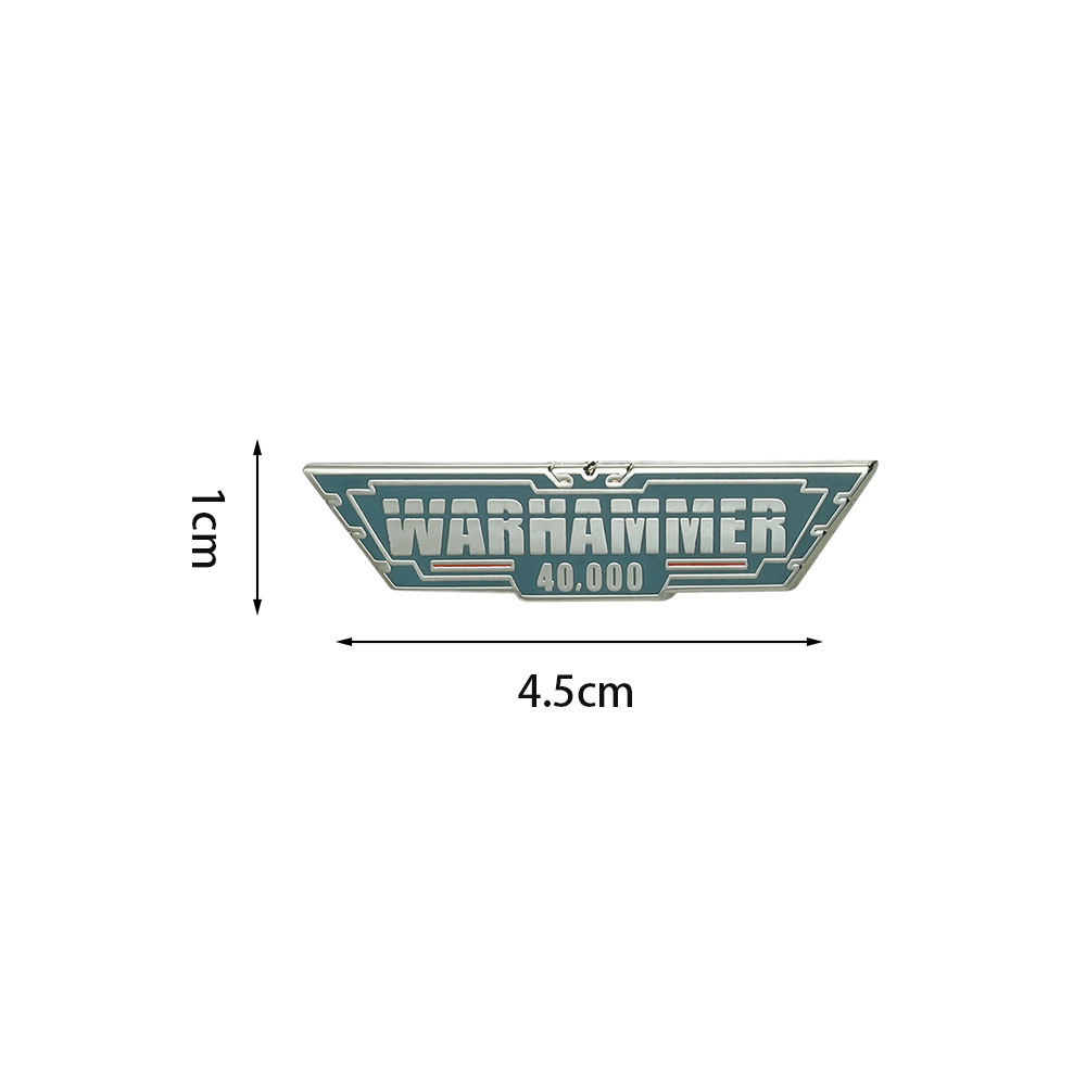 Warhammer Game Peripheral Metal Brooch Creative Decorative Brooch Badge Player Souvenir Accessories