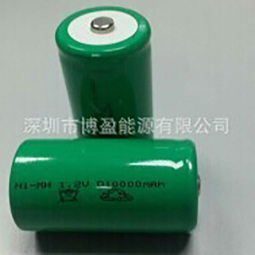 煤安认证D型电池热水器充电电池燃气灶大号充电电池D10000mAh电池