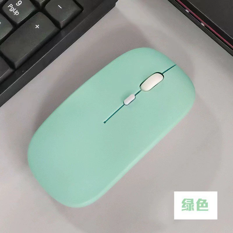 Silent Bluetooth Keyboard and Mouse Set, ultra-thin wireless, mobile & tablet compatible, rechargeable