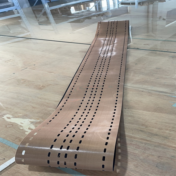 特氟龙串焊机打孔皮带太阳能电池片 粘合机皮带延伸率低 热变形小