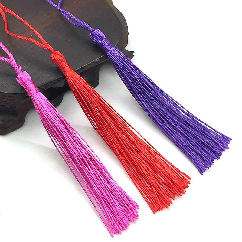 Factory Direct Sale Tassel DIY Red Envelope Pendant Tassel Chinese Knot Bookmark Hair Accessory Festive Small Pendant Wholesale Factory Direct Sale Tassel DIY Red Envelope Pendant Tassel Chinese Knot Bookmark Hair Accessory Festive Small Pendant Wholesale