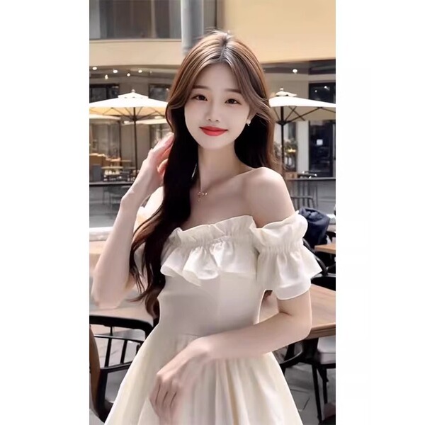 White summer dress