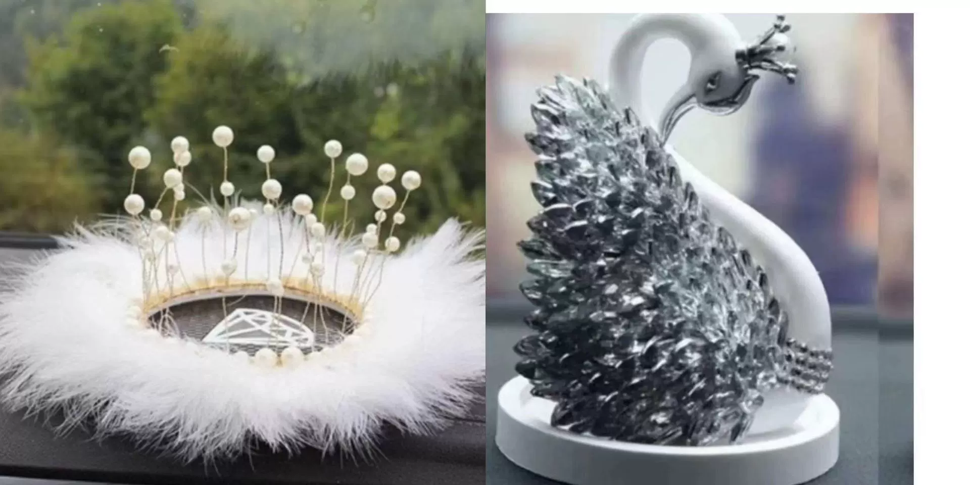 Ceramic perfume, decorations for auto, cat
