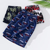 Underwear, cotton cartoon trousers, trend breathable shorts, loose fit, plus size