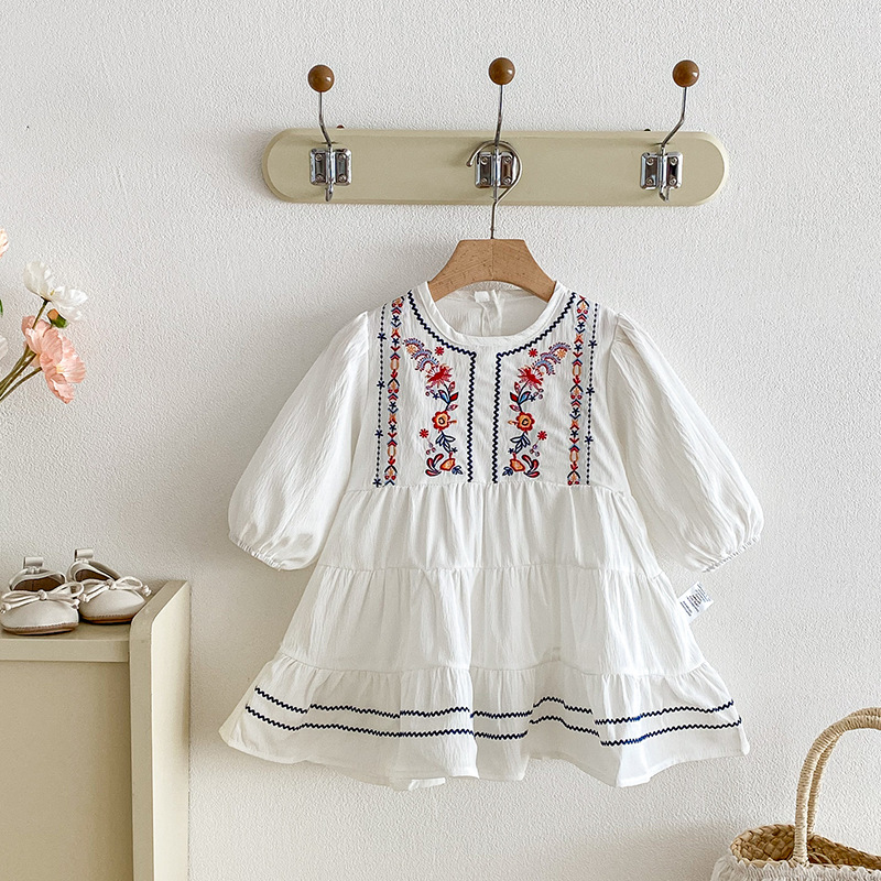 女童套装中大童民族风秋装新款儿童国风短袖女孩夏季短裤两件套靓