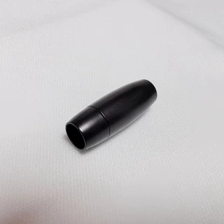 批发手链、皮绳DIY对吸磨砂纯黑磁铁扣 手绳项链扣纯铜饰品配件