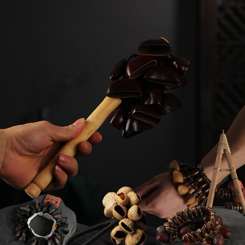 德瑞乐器果实坚果手链手铃脚链脚铃摇铃打击乐器舞蹈伴奏早教乐器|ms