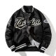 American Style Retro Baseball Suit Men's Trendy Brand Fashionable Loose Bomber Jacket Korean Style Spring and Autumn Hong Kong Style Embroidered Jacket Women's