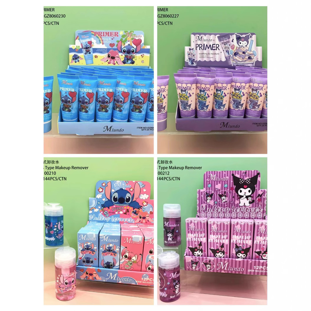 Cartoon makeup remover