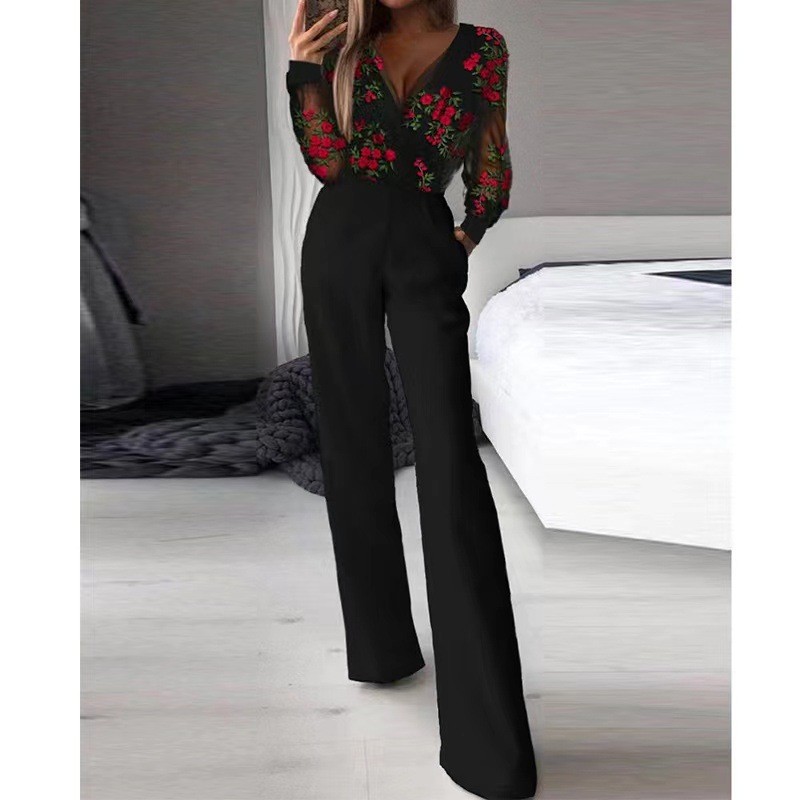 2025 Comercio exterior transfronterizo Primavera y verano Falda larga china Nuevo mono chino Mono de viajero de temperamento de cintura media oblicuo