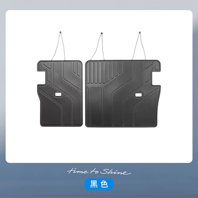 car TPE trunk mat and backrest | Trunk Mat - lk-07gttpe-backrests-model-black-2-pack-default-specifications
