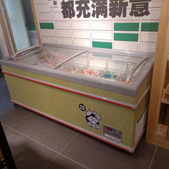 商用冰櫃大容量丸子雪糕櫃組合島櫃超市製冷櫃冷凍冷藏臥式冷凍櫃