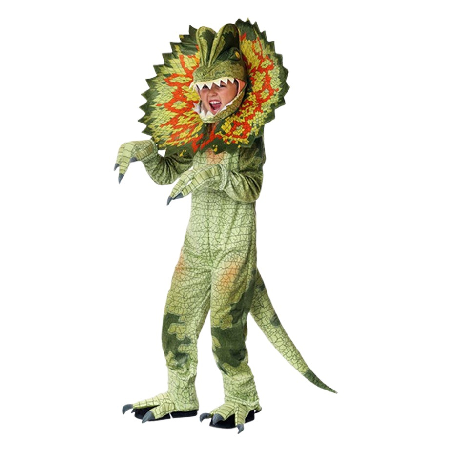 Para niños traje de Halloween Jurásico Mundo Triceratops Cosplay dinosaurio lindo animal JUEGO DE DISFRACES