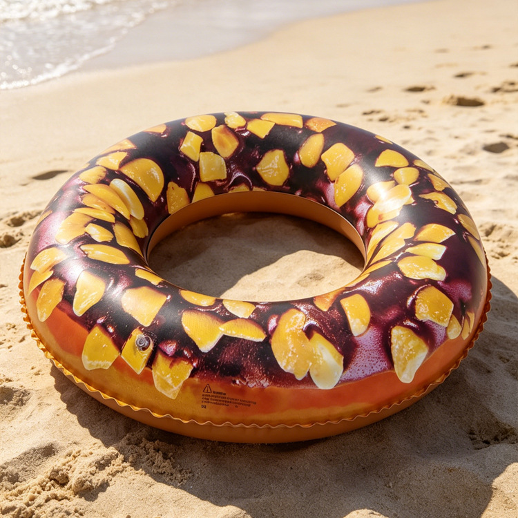 Anillo de natación infantil de plumas de mar para bebés de 3 a 6 años de edad para adultos engrosados inflables anillo infantil axillar fábrica al por mayor