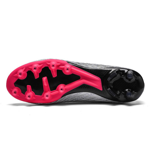 New Football Shoes for Men and Women, Crumb Rubber Training Shoes TF Crumb Rubber AG Long Rubber for Adults, Students, Competition and Training, Children's Sports Shoes