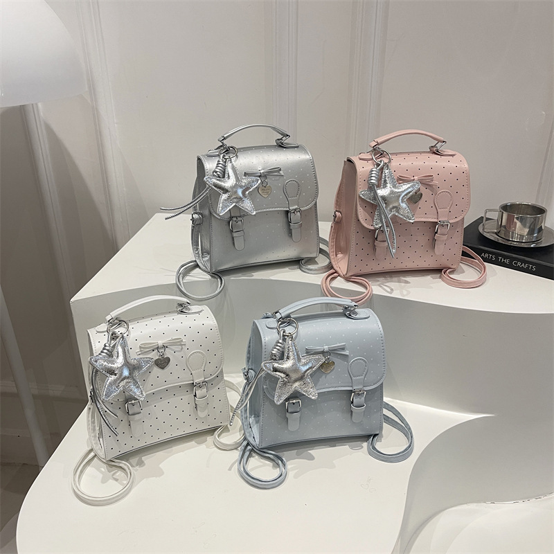 Mochila de moda simple para mujeres 2026 verano nueva mochila de moda ligera, mochila de moda simple de verano